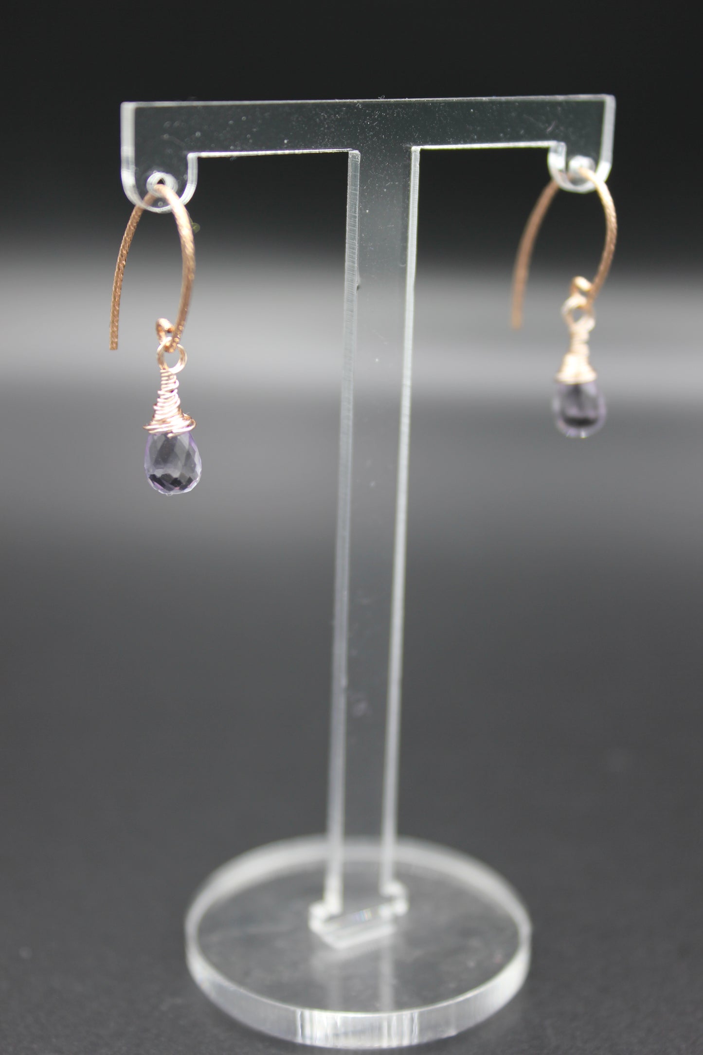 OORBEL ROZE GOUD (925 ZILVER ROZE VERGULD)