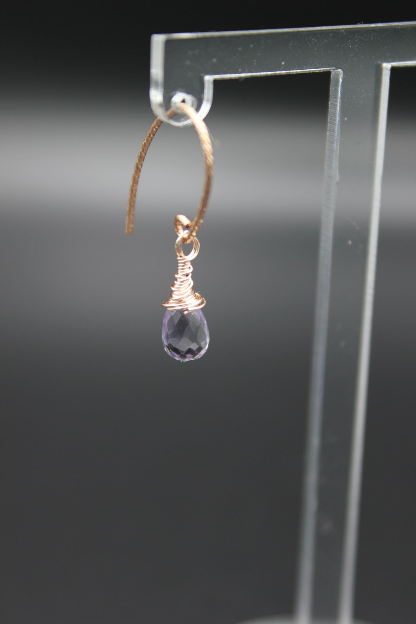 OORBEL ROZE GOUD (925 ZILVER ROZE VERGULD)